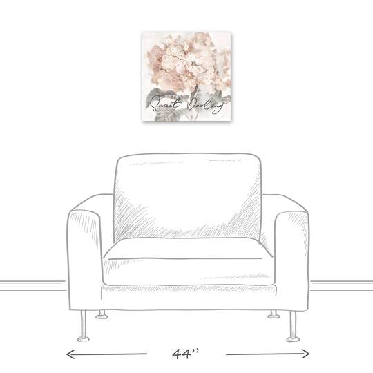 Sweet Darling 16" x 16" Canvas Wall Art